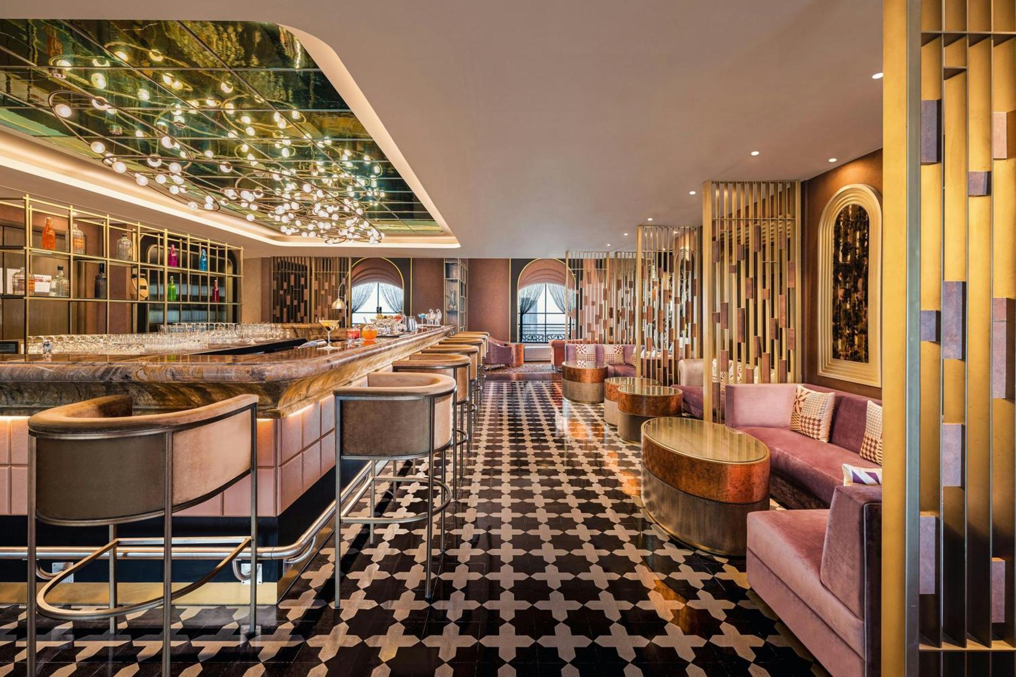 Itc Royal Bengal, A Luxury Collection Hotel, Колката Екстер'єр фото The interior of the bar